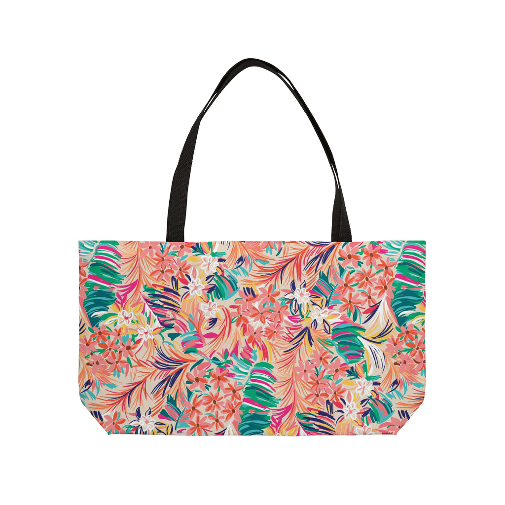 ALOHA BOTTOM - Beach Tote Bag.