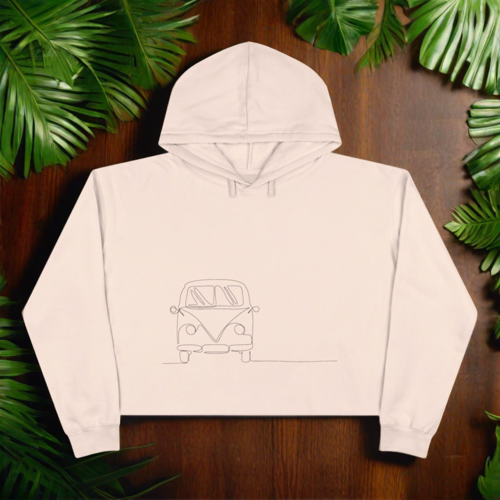 Van lifee crop hoodie