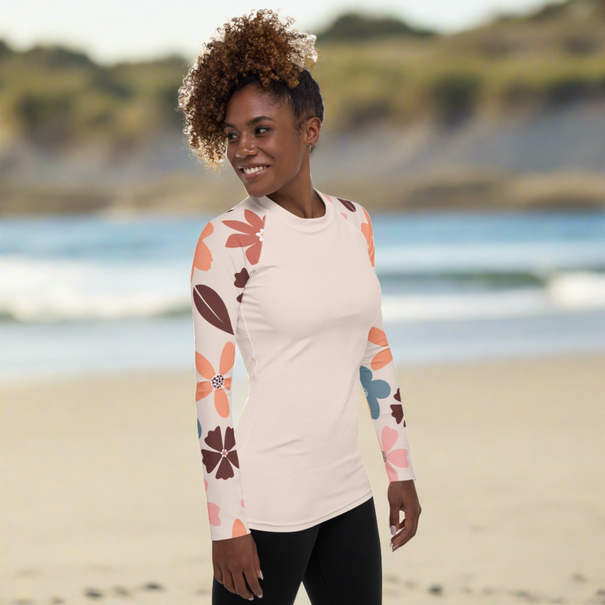 PINK - Women's Rash Guard UPF 50+ – Resin Vibe