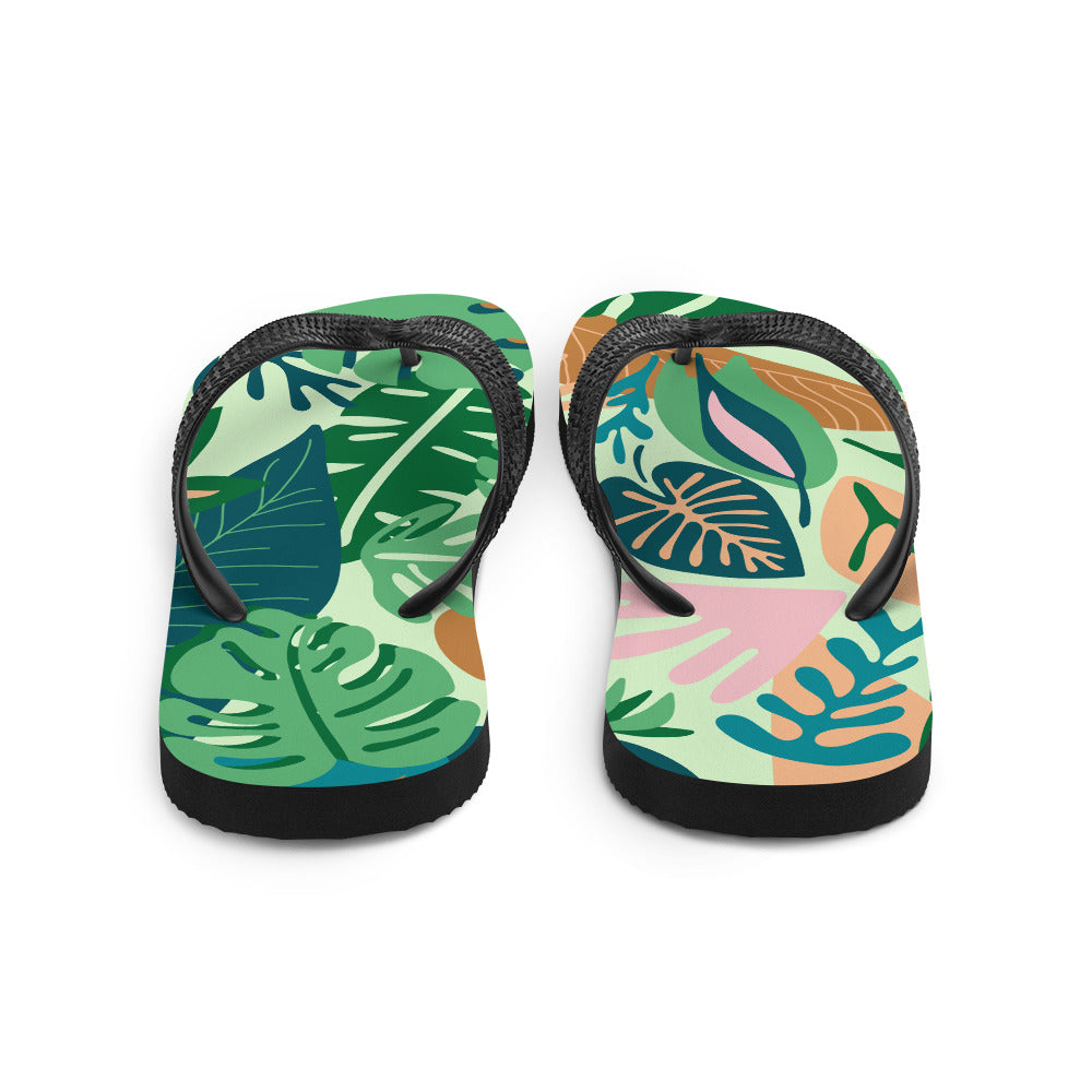 RAIN FOREST VIBES - Flip Flops.