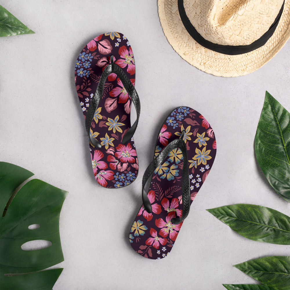 TROPICAL FLOWER - Flip Flops.