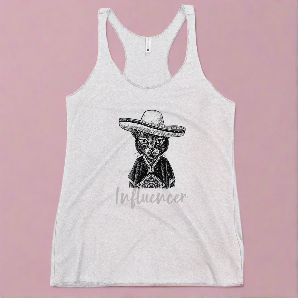 INFLUENCER - Women's Racerback Tank.