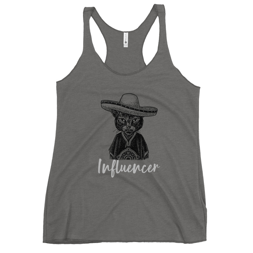 INFLUENCER - Women's Racerback Tank.